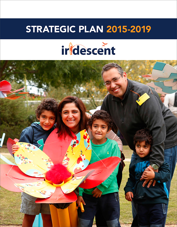 Iridescent's 2015-2019 Strategic Plan cover