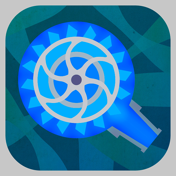 fluid ethers physics game app button