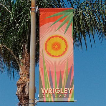 Wrigley Village Banners